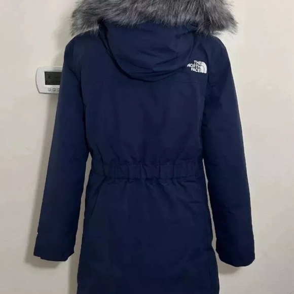 The North Face Women's Plus Arctic Parka Down Coat Summit Navy Size 3X New - Picture 3 of 8